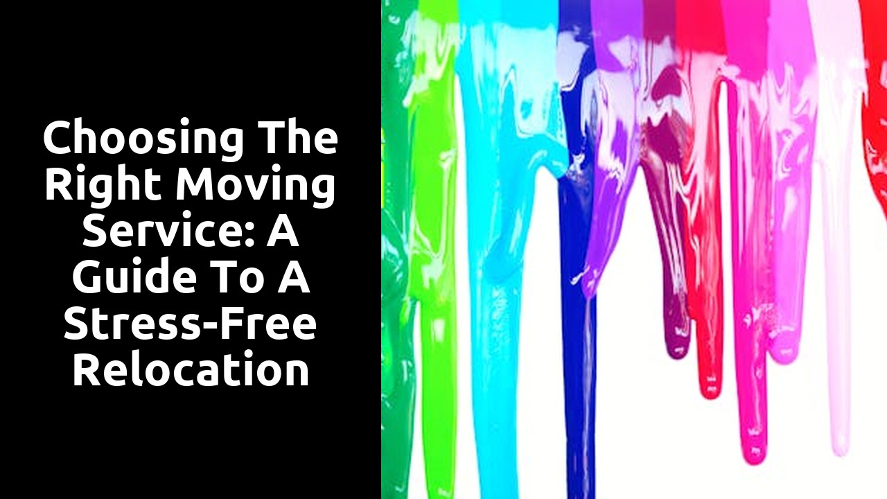 Choosing the Right Moving Service: A Guide to a Stress-Free Relocation